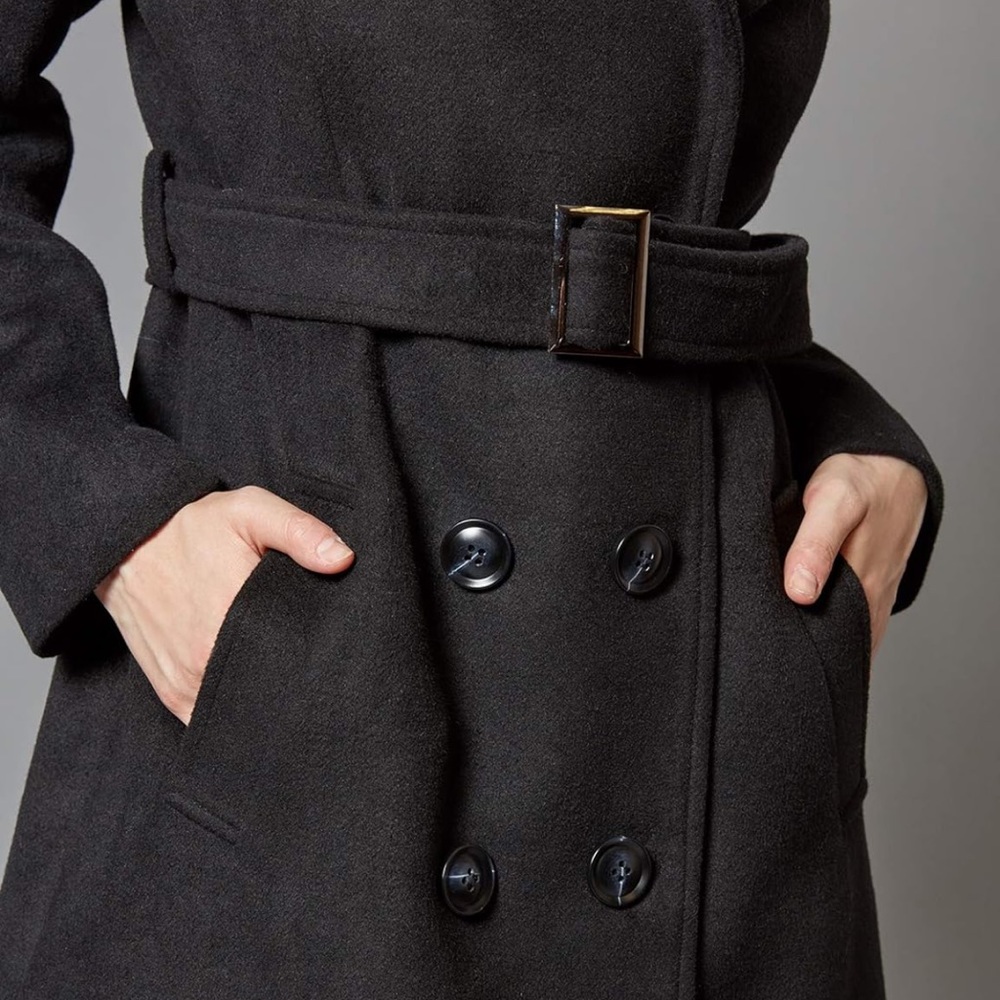 Escalier Wool Coat, Womens, Size Large, NWT - Picture 7 of 14